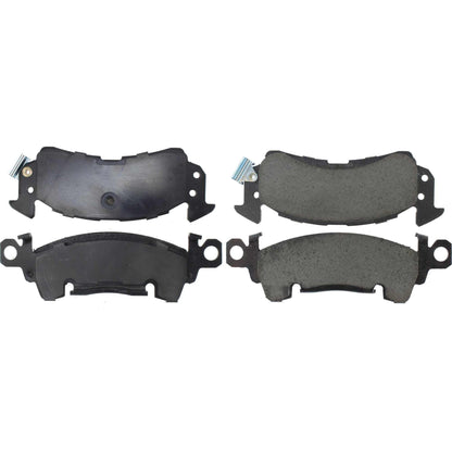 Centric Parts Disc Brake Pad Set Posi Quiet Ceramic with Shims and Hardware for 1971-1991 Buick Models