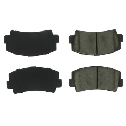 Centric Parts Disc Brake Pad Set Posi Quiet Ceramic with Shims for 1970-1985 Ford & Mazda pickups 105.00760