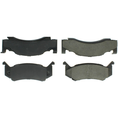 Centric Parts Disc Brake Pad Set Posi Quiet Ceramic with Shims for 1974-1994 Chrysler Imperial Newport New Yorker Town & Country Dodge B100 B150 B200 B250 B300 105.01230