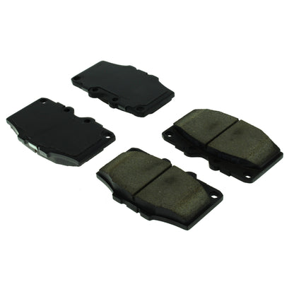Centric Parts Disc Brake Pad Set Posi Quiet Ceramic with Shims for Toyota 4Runner 1986-1988, Land Cruiser 1976-1989, Pickup 1986-1988 105.01370