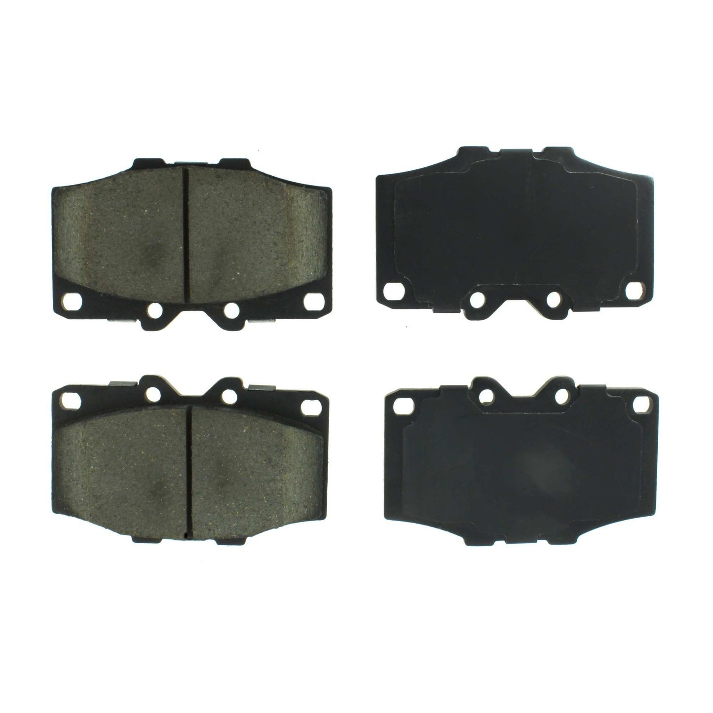 Centric Parts Disc Brake Pad Set Posi Quiet Ceramic with Shims for Toyota 4Runner 1986-1988, Land Cruiser 1976-1989, Pickup 1986-1988 105.01370