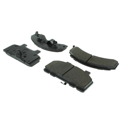 Centric Parts Disc Brake Pad Set Posi Quiet Ceramic with Shims for 1990-1996 Buick Century, LeSabre, Cadillac DeVille, Cutlass 105.02150