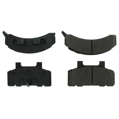 Centric Parts Disc Brake Pad Set Posi Quiet Ceramic with Shims for 1990-1996 Buick Century, LeSabre, Cadillac DeVille, Cutlass 105.02150