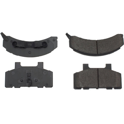 Centric Parts Disc Brake Pad Set Posi Quiet Ceramic with Shims and Hardware for 1983-1990 Buick Century Electra LeSabre Cadillac DeVille Fleetwood Chevrolet Celebrity Lumina APV Oldsmobile 98 Cutlass Ciera Cutlass Cruiser Del