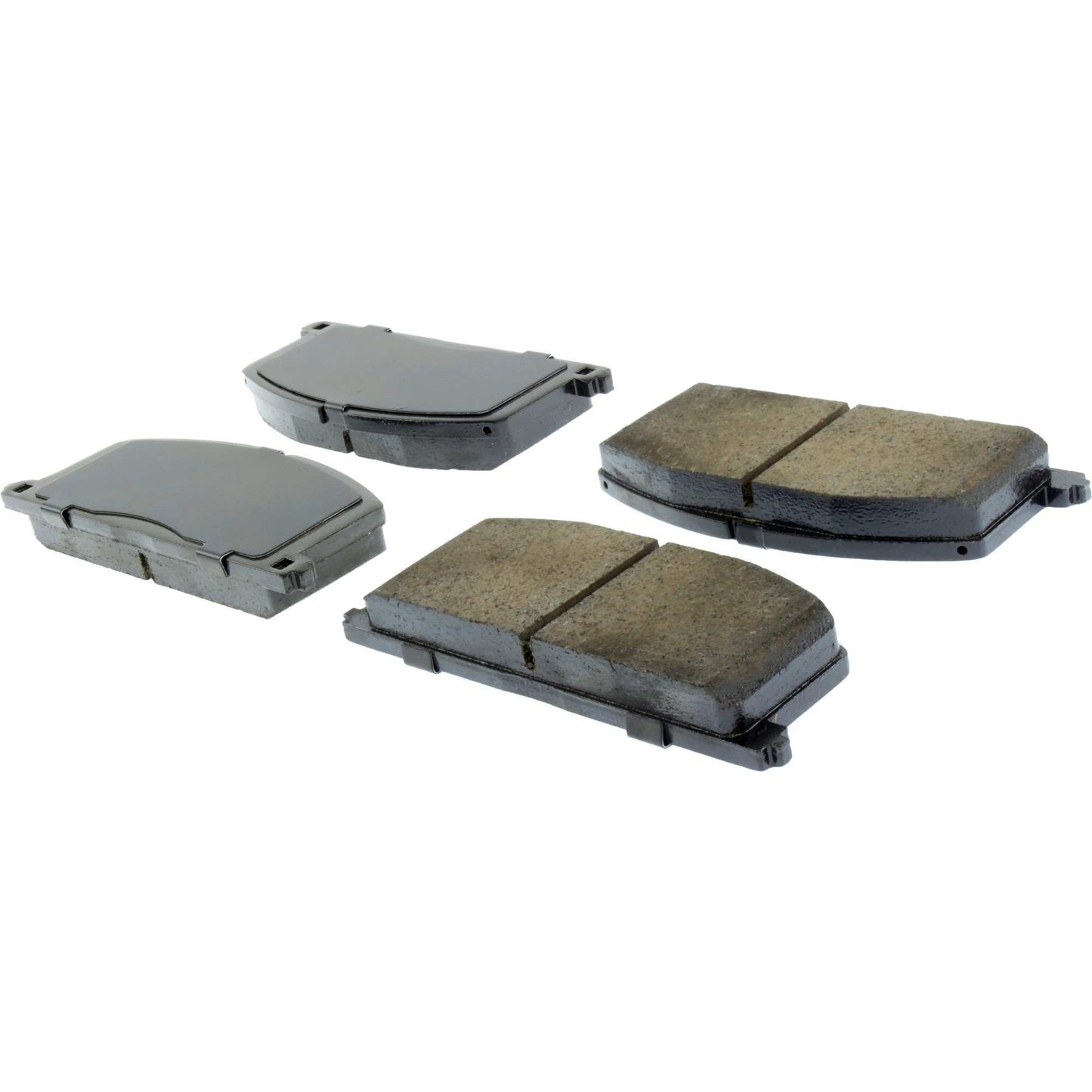 Centric Parts Disc Brake Pad Set Posi Quiet Ceramic 100% Shimmed for 1985-1999 Chevrolet Nova Geo Prizm Toyota Camry Celica Corolla MR2 Paseo Tercel 105.02420