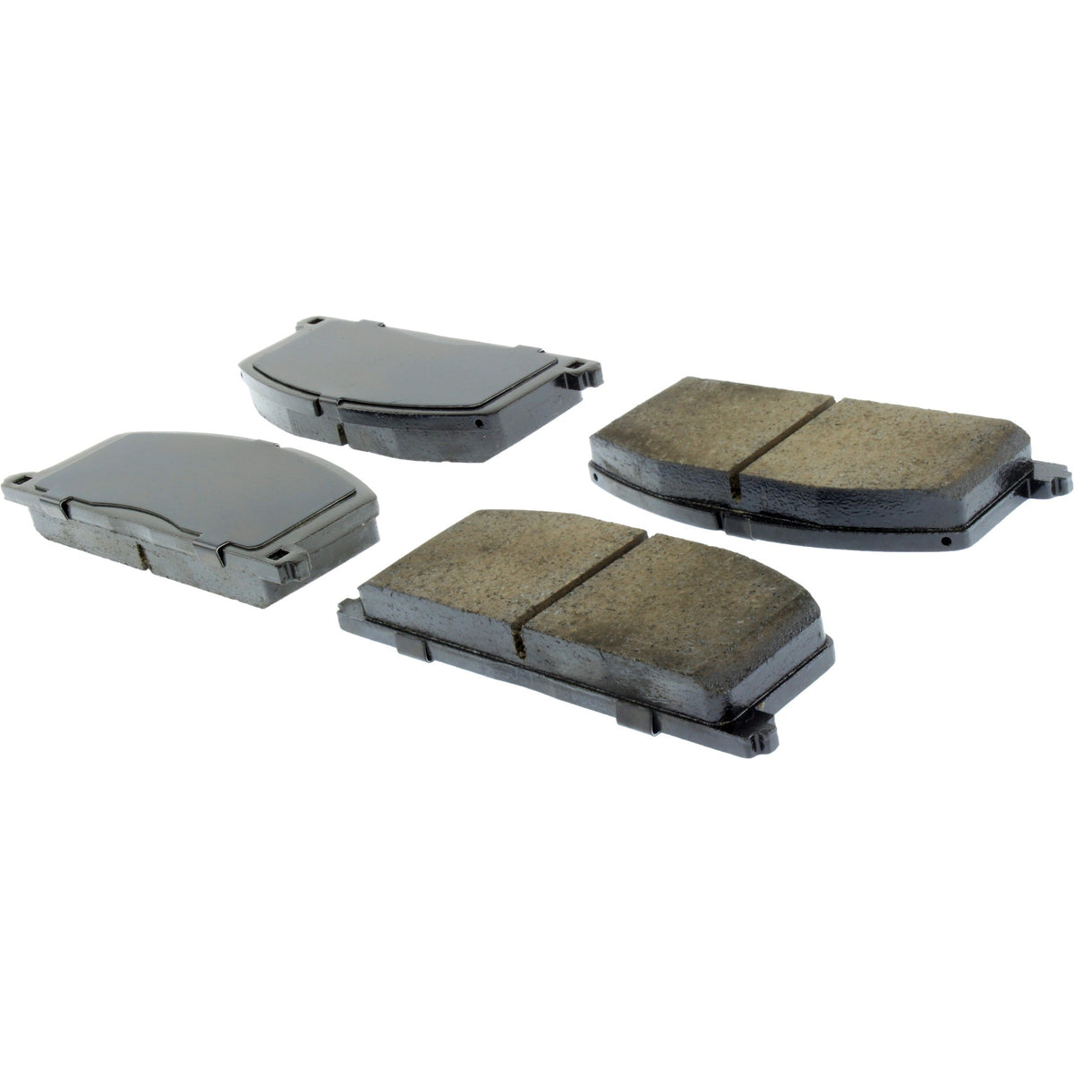 Centric Parts Disc Brake Pad Set Posi Quiet Ceramic 100% Shimmed for 1985-1999 Chevrolet Nova Geo Prizm Toyota Camry Celica Corolla MR2 Paseo Tercel 105.02420