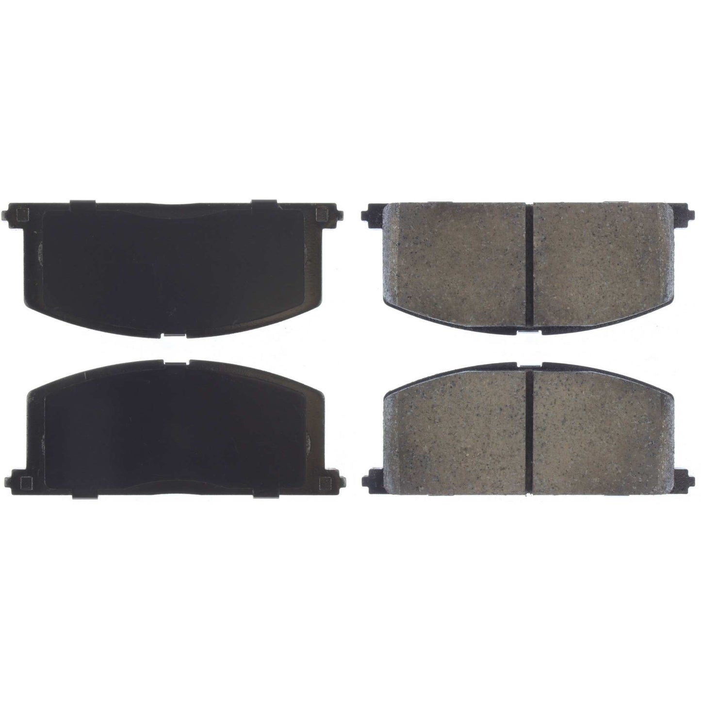 Centric Parts Disc Brake Pad Set Posi Quiet Ceramic 100% Shimmed for 1985-1999 Chevrolet Nova Geo Prizm Toyota Camry Celica Corolla MR2 Paseo Tercel 105.02420