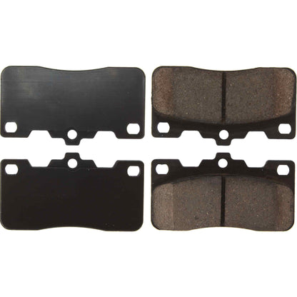 Centric Parts Disc Brake Pad Set Posi Quiet Ceramic with Shims for 1983-1984 Toyota Cressida 105.02430