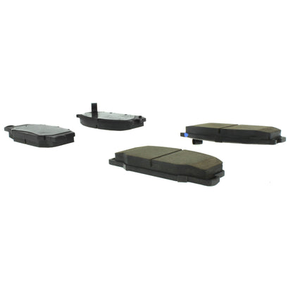 Centric Parts Disc Brake Pad Set Posi Quiet Ceramic with Shims and Hardware for 1988-1987 Lotus Esprit 1985-1982 Toyota Celica 105.02450