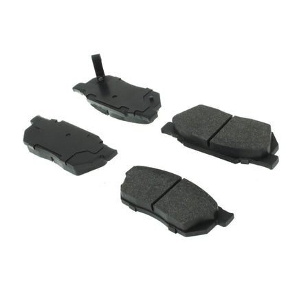 Centric Parts Disc Brake Pad Set Posi Quiet Ceramic with Shims for 1984-1999 Honda Civic CRX EV Plus Insight Prelude Wagovan 105.02560