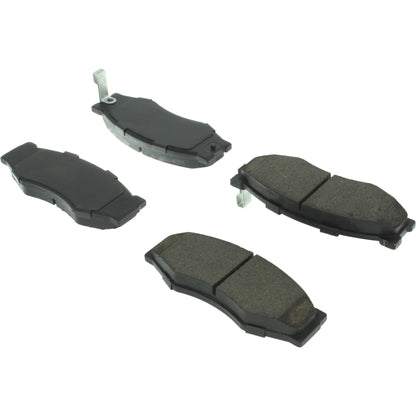 Centric Parts Disc Brake Pad Set Posi Quiet Ceramic with Shims for 1982-1997 Nissan/Infiniti Models 105.02660
