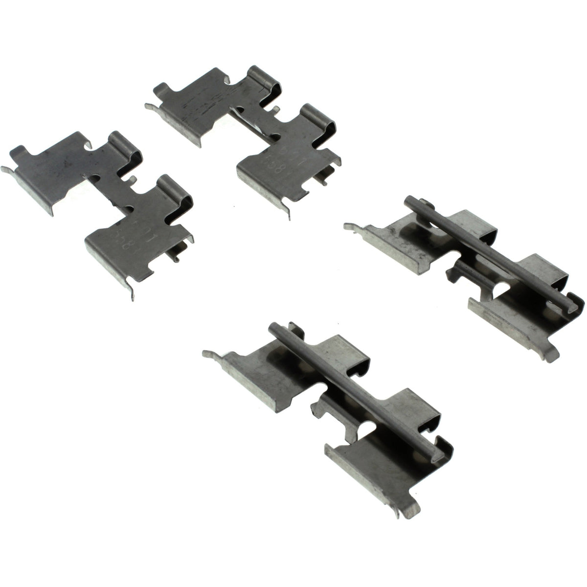 Centric Parts Disc Brake Pad Set Posi Quiet Ceramic with Shims for Nissan 200SX 1988-1992, 240SX 1998-1999, 280ZX 1983-1984, 300ZX 1986-1988, Maxima 1981-1984 105.02720
