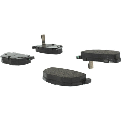 Centric Parts Disc Brake Pad Set Posi Quiet Ceramic with Shims for 1987-1990 Nissan 300ZX 105.02721
