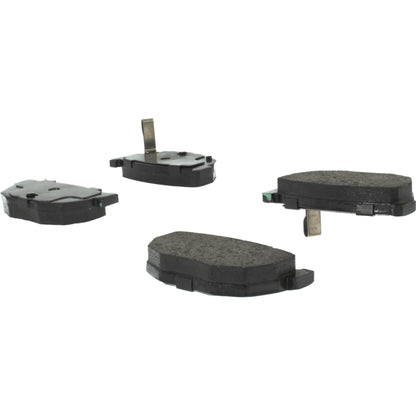 Centric Parts Disc Brake Pad Set Posi Quiet Ceramic with Shims for 1987-1990 Nissan 300ZX 105.02721