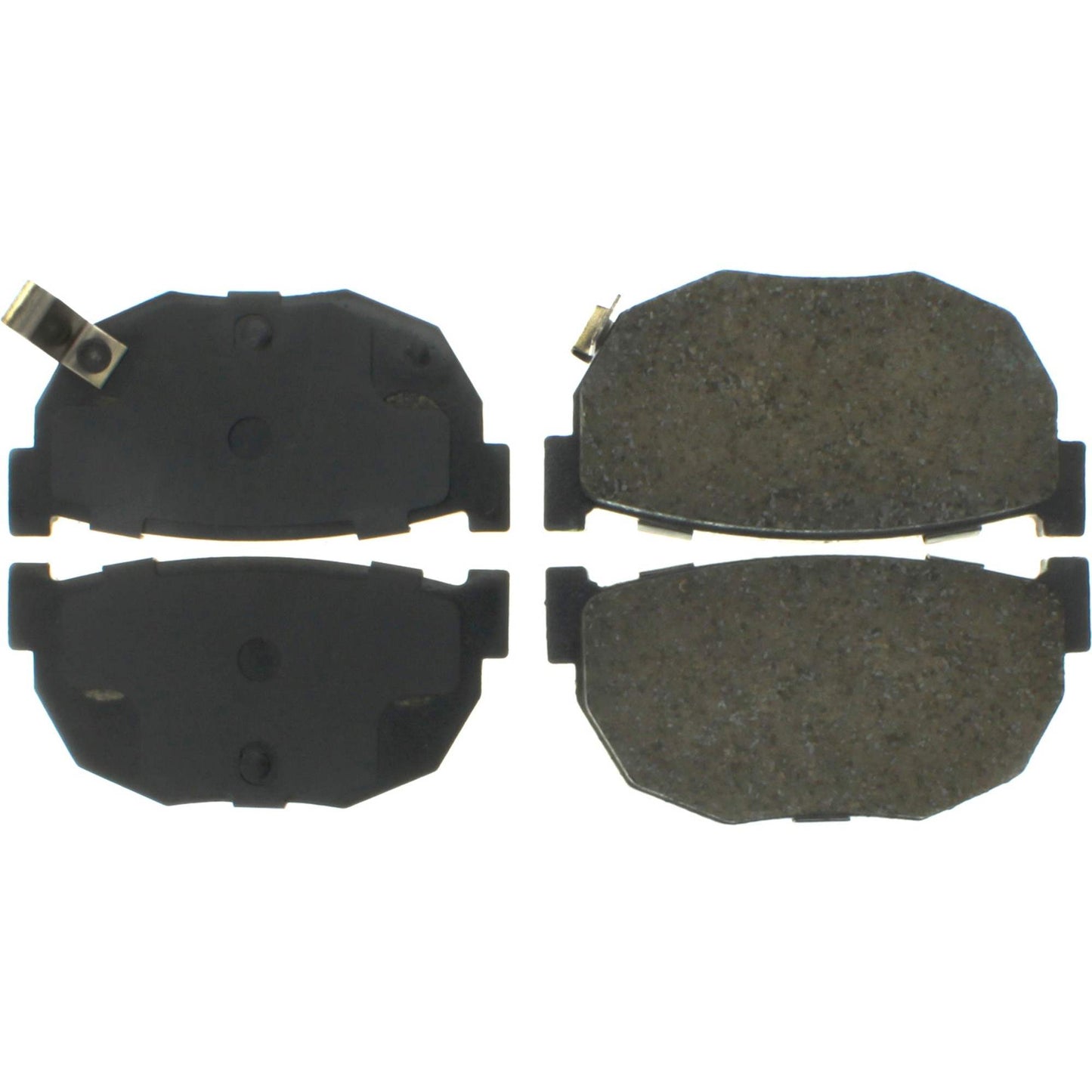 Centric Parts Disc Brake Pad Set Posi Quiet Ceramic with Shims for 1987-1990 Nissan 300ZX 105.02721