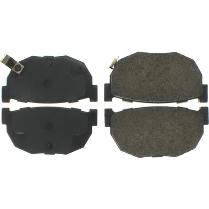 Centric Parts Disc Brake Pad Set Posi Quiet Ceramic with Shims for 1987-1990 Nissan 300ZX 105.02721
