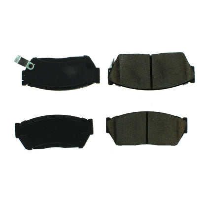 Centric Parts Disc Brake Pad Set Posi Quiet Ceramic with Shims for 1982-1987 Honda Civic 105.02760