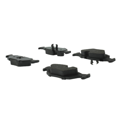 Centric Parts Disc Brake Pad Set Posi Quiet Ceramic with Shims and Hardware for 1984-1991 BMW 318i 318is 325 325e 325es 325i 325is 325iX 524td 528e 533i 535i 535is 633CSi 635CSi 105.02790