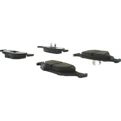 Centric Parts Disc Brake Pad Set Posi Quiet Ceramic with Shims and Hardware for Saab 900 1993-1987 Saab 9000 1998-1986 105.03220