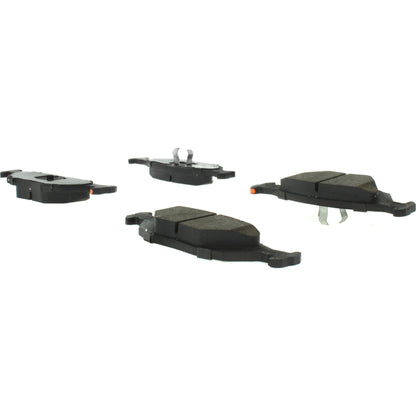 Centric Parts Disc Brake Pad Set Posi Quiet Ceramic with Shims and Hardware for Saab 900 1993-1987 Saab 9000 1998-1986 105.03220