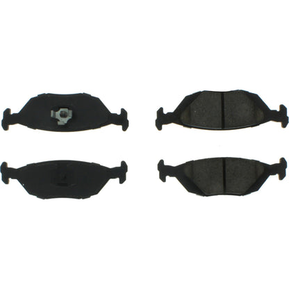 Centric Parts Disc Brake Pad Set Posi Quiet Ceramic with Shims and Hardware for Saab 900 1993-1987 Saab 9000 1998-1986 105.03220