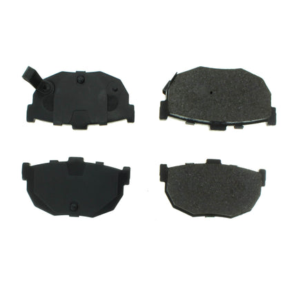 Centric Parts Disc Brake Pad Set Posi Quiet Ceramic with Shims for 1990-2009 Hyundai Elantra Kia Spectra Nissan Maxima 105.03230