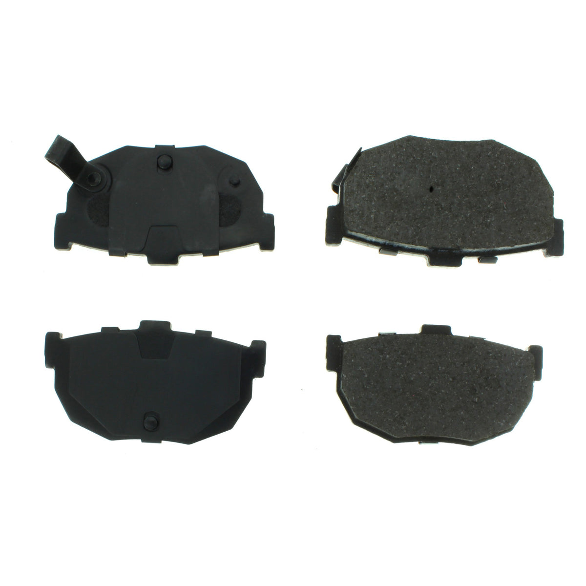 Centric Parts Disc Brake Pad Set Posi Quiet Ceramic with Shims for 1990-2009 Hyundai Elantra Kia Spectra Nissan Maxima 105.03230