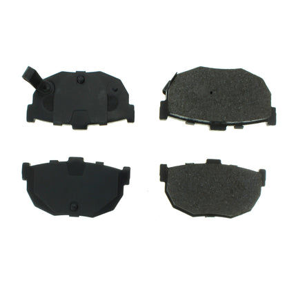 Centric Parts Disc Brake Pad Set Posi Quiet Ceramic with Shims for 1990-2009 Hyundai Elantra Kia Spectra Nissan Maxima 105.03230