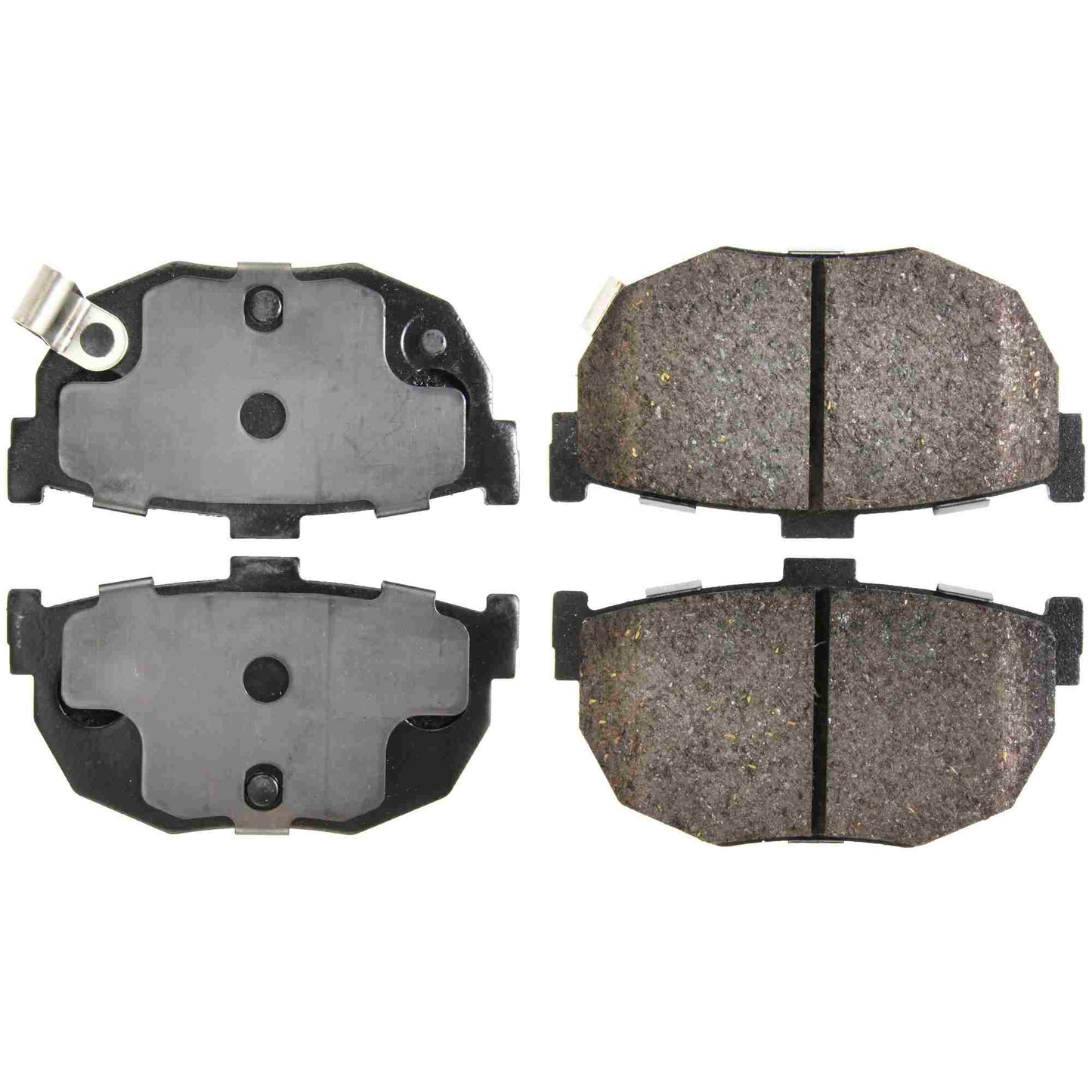 Centric Parts Disc Brake Pad Set Posi Quiet Ceramic with Shims and Hardware for 1984-1988 Nissan Maxima 105.03231