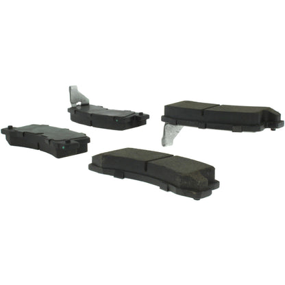 Centric Parts Disc Brake Pad Set Posi Quiet Ceramic with Shims for 1988-2003 Lexus ES250/ES300 RX300 Toyota Camry Celica Solara 105.03250