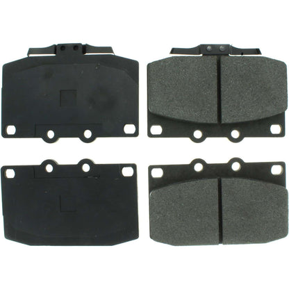 Centric Parts Disc Brake Pad Set Posi Quiet Ceramic with Shims for Mazda RX-7 1991-1986 1995-1993 105.03310
