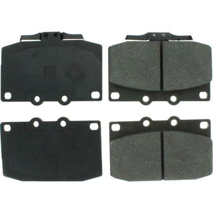 Centric Parts Disc Brake Pad Set Posi Quiet Ceramic with Shims for Mazda RX-7 1991-1986 1995-1993 105.03310