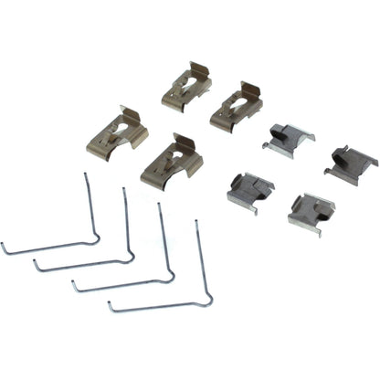 Centric Parts Disc Brake Pad Set Posi Quiet Ceramic with Shims for Mazda 6 2003-2005, Protege 2003, RX‑7 1984-1995 105.03320