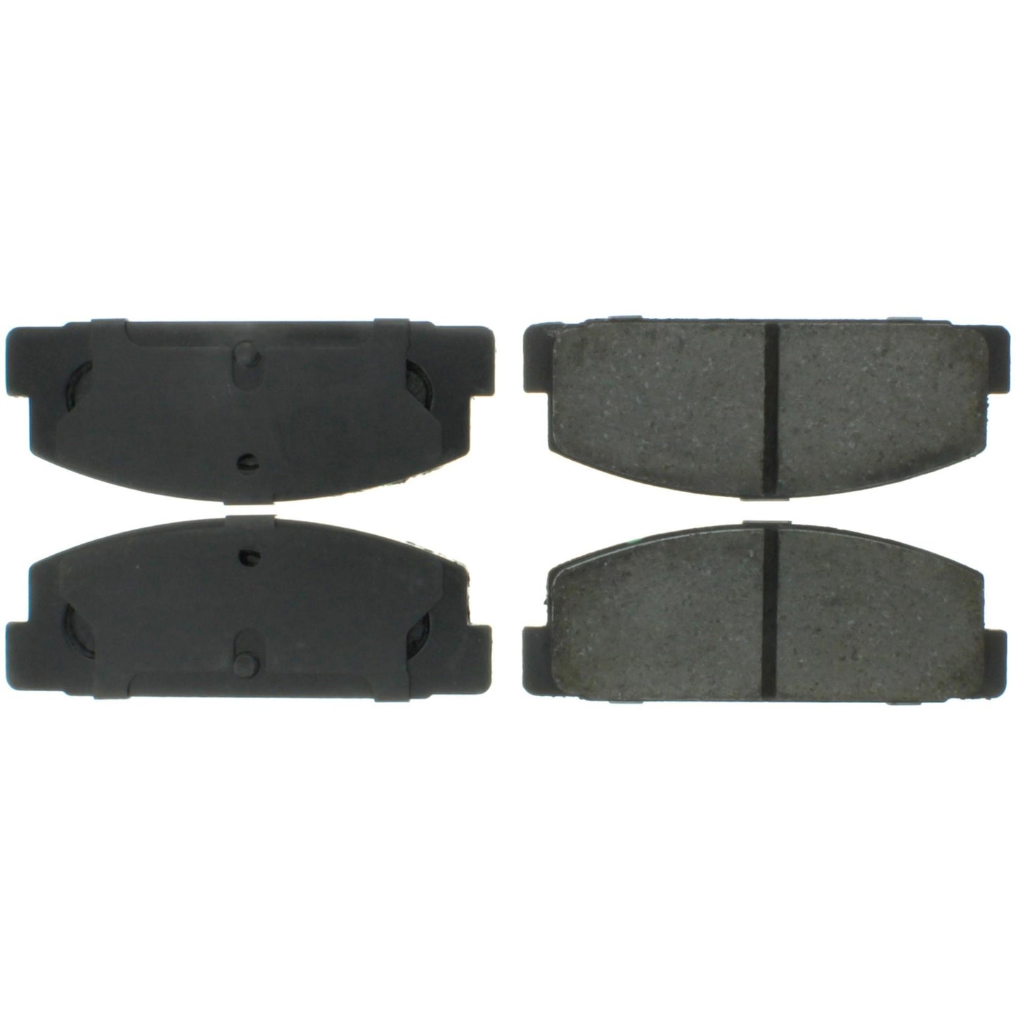 Centric Parts Disc Brake Pad Set Posi Quiet Ceramic with Shims for Mazda 6 2003-2005, Protege 2003, RX‑7 1984-1995 105.03320