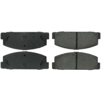 Centric Parts Disc Brake Pad Set Posi Quiet Ceramic with Shims for Mazda 6 2003-2005, Protege 2003, RX‑7 1984-1995 105.03320