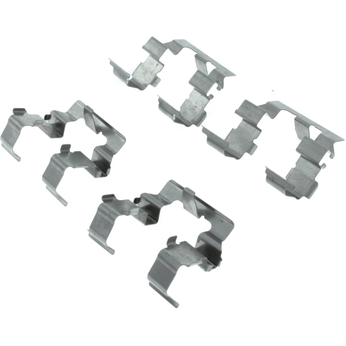 Centric Parts Disc Brake Pad Set Posi Quiet Ceramic with Shims and Hardware for 1986-1989 Acura Integra, 1986-1989 Honda Accord, 1985-1987 Prelude 105.03340
