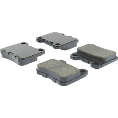 Centric Parts Disc Brake Pad Set Posi Quiet Ceramic with Shims for Mercedes‑Benz 190D/190E/260E/300CE/300D/300E/C220/C280/E300 1987‑1996 105.03350
