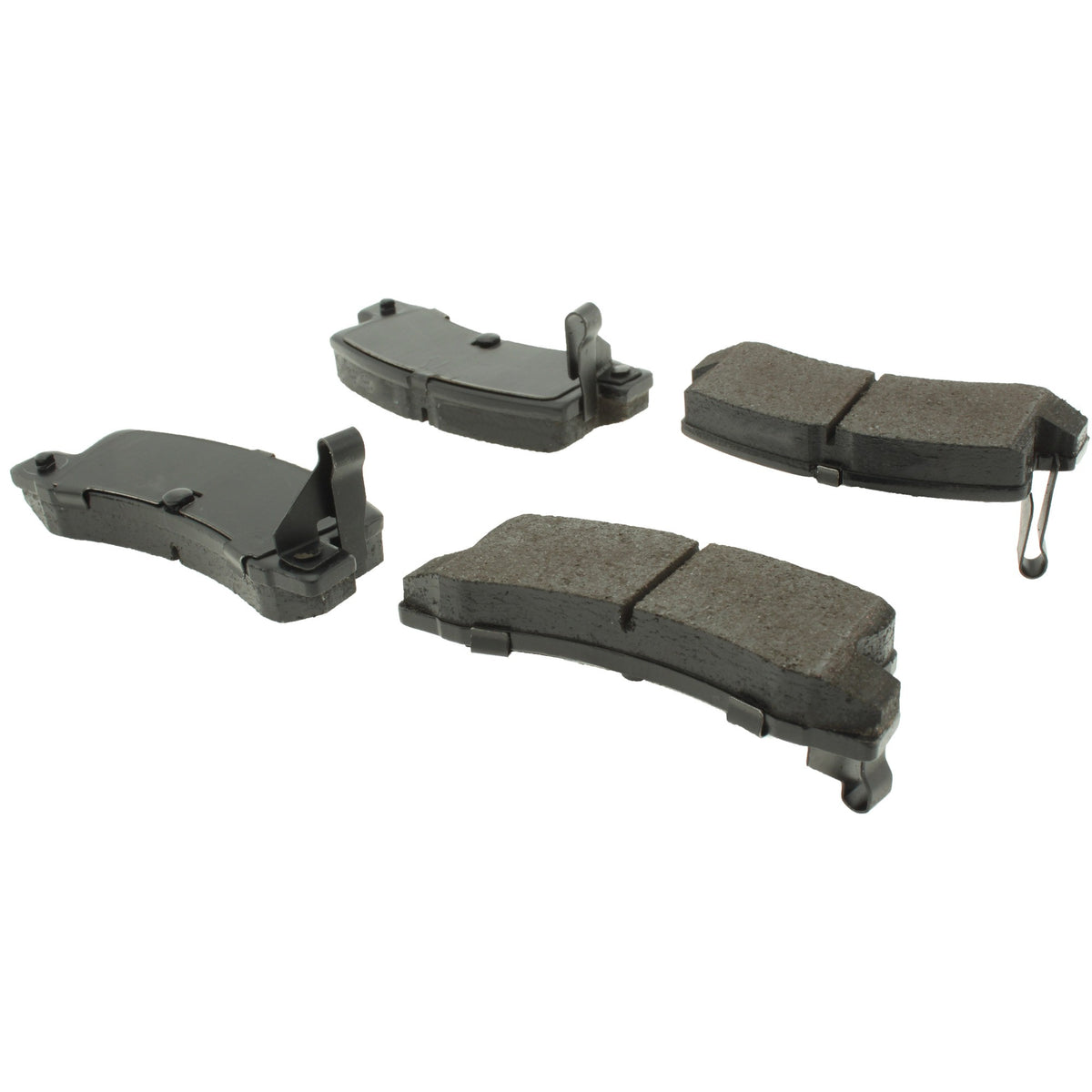Centric Parts Disc Brake Pad Set Posi Quiet Ceramic with Shims for 1987-1992 Chevrolet Nova Geo Prizm Toyota Corolla 105.03520