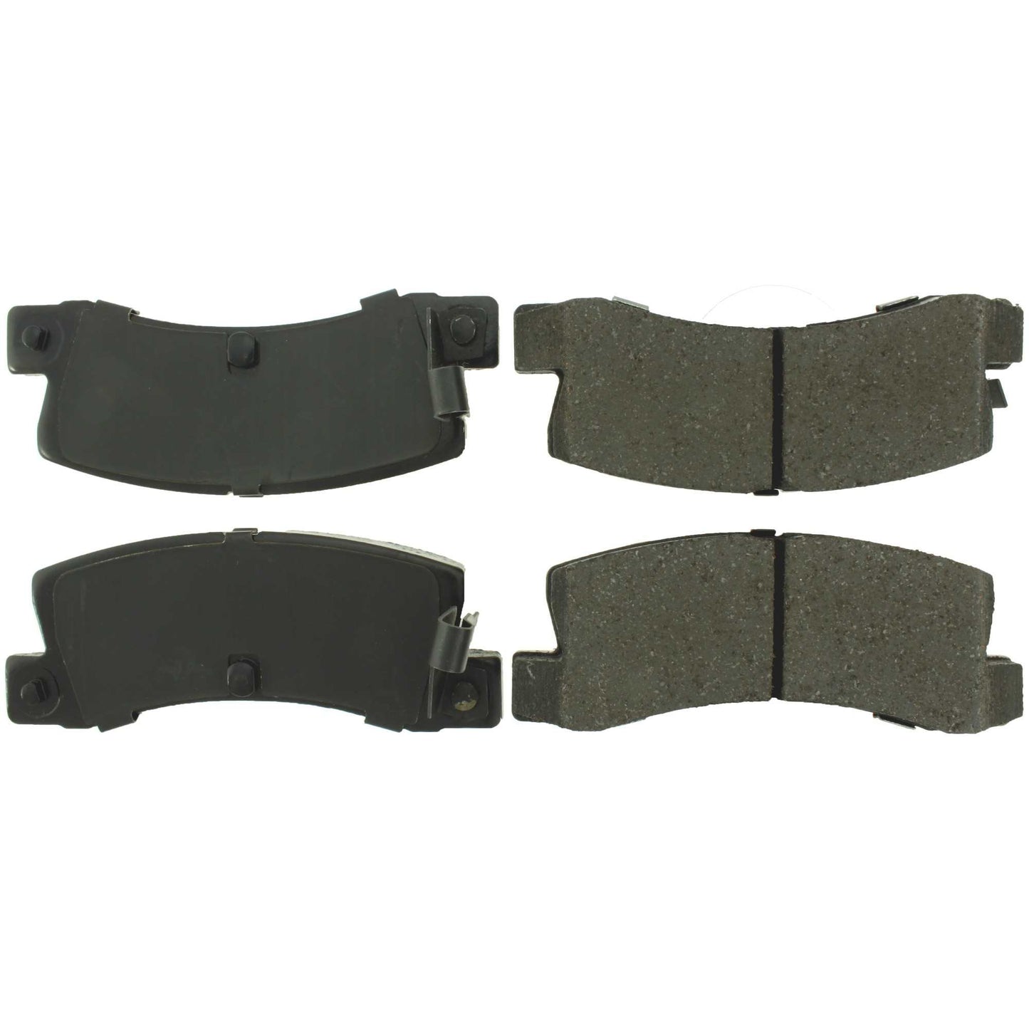 Centric Parts Disc Brake Pad Set Posi Quiet Ceramic with Shims for 1987-1992 Chevrolet Nova Geo Prizm Toyota Corolla 105.03520