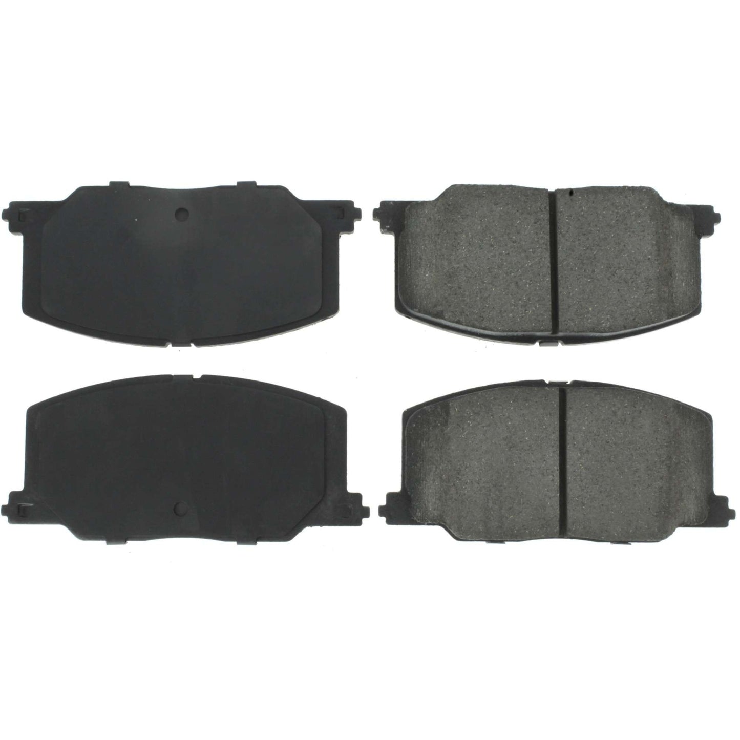 Centric Parts Disc Brake Pad Set Posi Quiet Ceramic with Shimmed for 1990-1991 Lexus ES250 1987-1991 Toyota Camry 1988-1993 Celica 105.03560