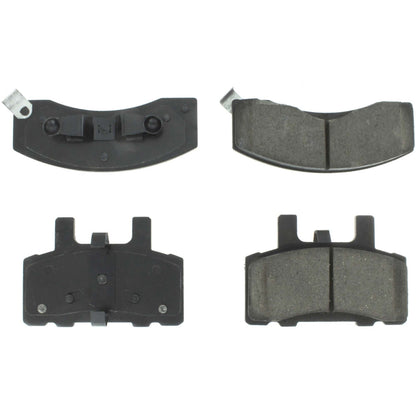 Centric Parts Disc Brake Pad Set Posi Quiet Ceramic with Shims for 1994-2002 Chevrolet C1500 Suburban 105.03700