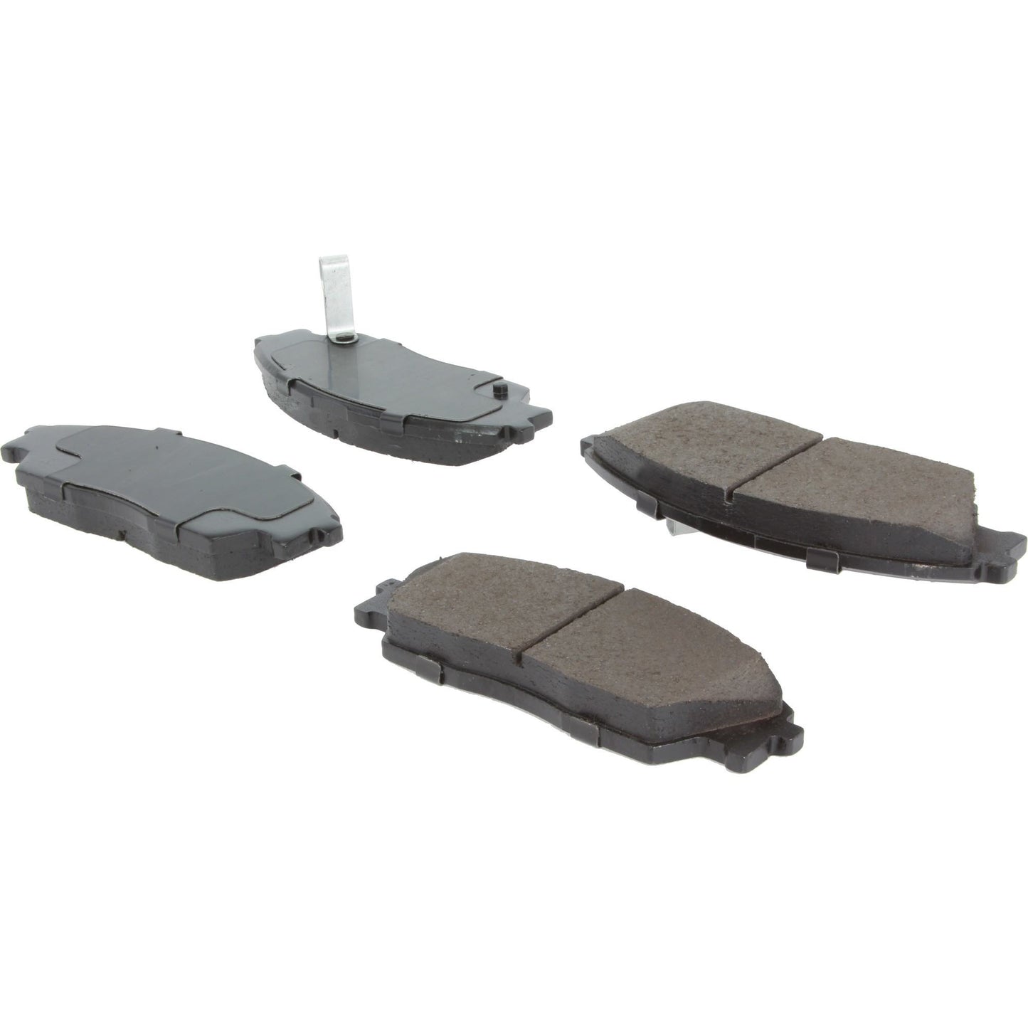 Centric Parts Disc Brake Pad Set Posi Quiet Ceramic with Shims and Hardware for 1991-1988 Honda Civic, CRX 1991-1990, Prelude 1990-1988 105.03730