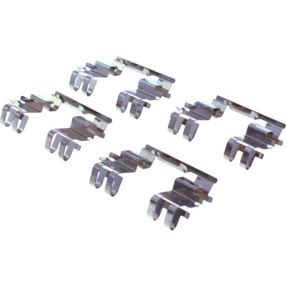 Centric Parts Disc Brake Pad Set Posi Quiet Ceramic with Shims and Hardware for 1991-1988 Honda Civic, CRX 1991-1990, Prelude 1990-1988 105.03730