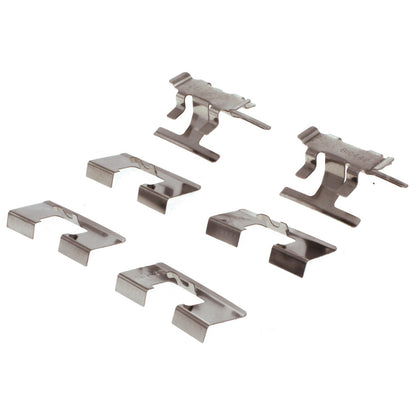 Centric Parts Disc Brake Pad Set Posi Quiet Ceramic with Shims and Hardware for 1986-1989 Acura Integra, 1989 Honda Accord, 1987-1985 Prelude 105.03741