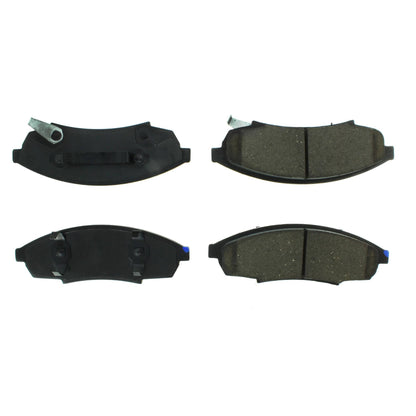Centric Parts Disc Brake Pad Set Posi Quiet Ceramic with Shims for 1996-2001 Buick Regal Chevrolet Lumina 105.03760