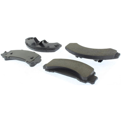 Centric Parts Disc Brake Pad Set Posi Quiet Ceramic with Shims for 1997-1987 Ford Aerostar, 1990-1984 Bronco II, 1994-1991 Explorer, 1994-1983 Ranger, 1994 Mazda B2300/3000/4000, 1994-1991 Navajo 105.03870