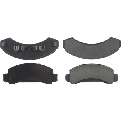 Centric Parts Disc Brake Pad Set Posi Quiet Ceramic with Shims for 1997-1987 Ford Aerostar, 1990-1984 Bronco II, 1994-1991 Explorer, 1994-1983 Ranger, 1994 Mazda B2300/3000/4000, 1994-1991 Navajo 105.03870