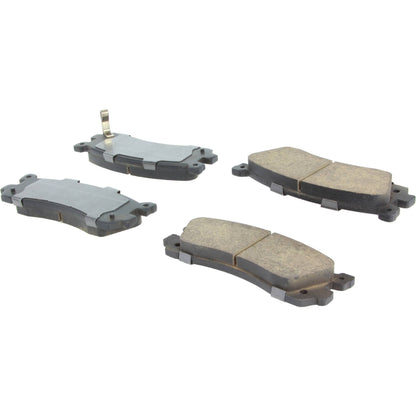 Centric Parts Disc Brake Pad Set Posi Quiet Ceramic with Shims for 1988-1991 Mazda 929 105.03900