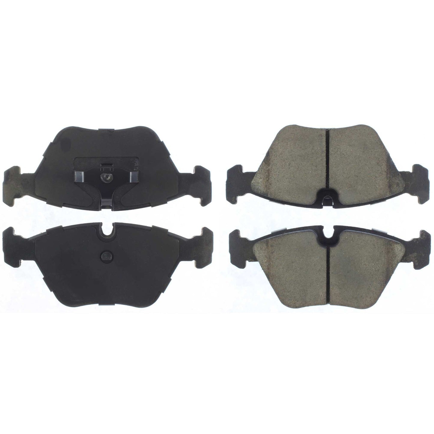Centric Parts Disc Brake Pad Set Posi Quiet Ceramic with Shims and Hardware for 1987-2006 Audi BMW 105.03940