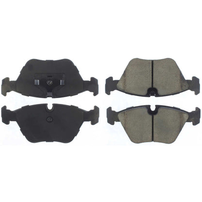 Centric Parts Disc Brake Pad Set Posi Quiet Ceramic with Shims and Hardware for 1987-2006 Audi BMW 105.03940